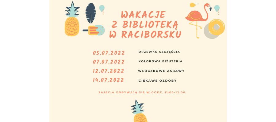 Wakacje z biblioteką w Raciborsku