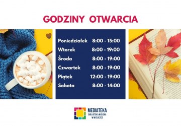 Nowe godziny otwarcia Biblioteki Głównej!